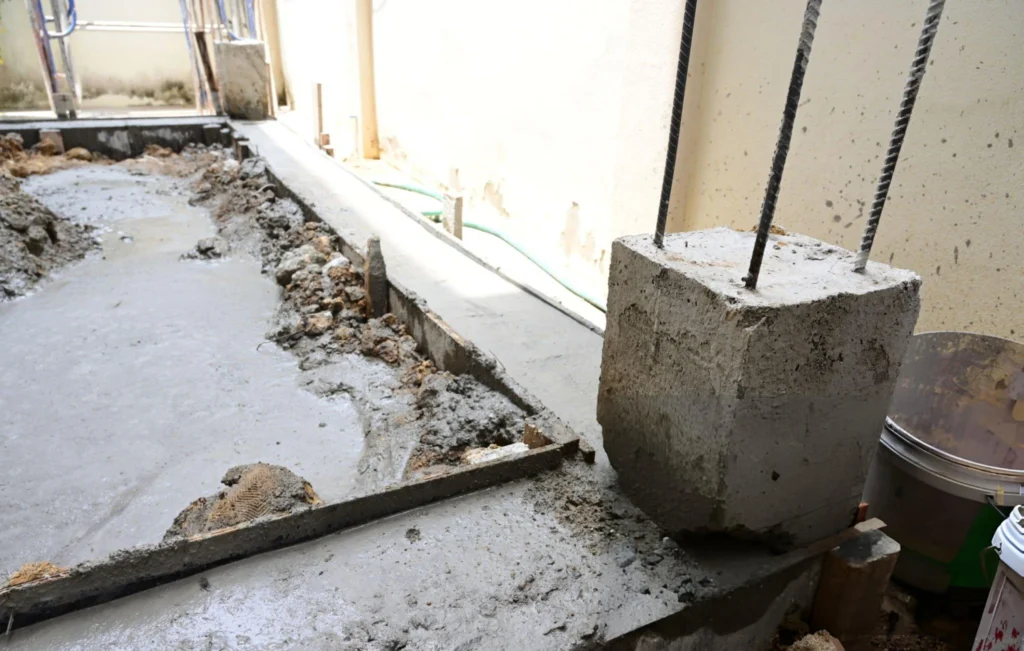 Concrete Slab Foundation Repair Muscles Hoals Al